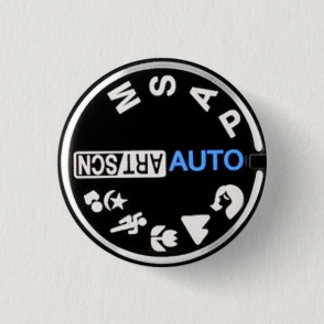 E30 Mode Dial 3 Cm Round Badge
