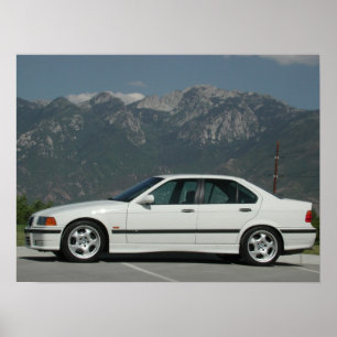 E36 M3 Sedan Poster