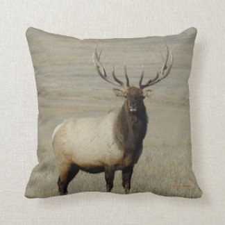 E46 Bull Elk Big Bull Cushion