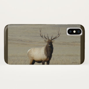 E46 Bull Elk iPhone X Case