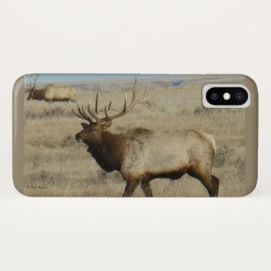 E55 Bull Elk Big Bull iPhone X Case