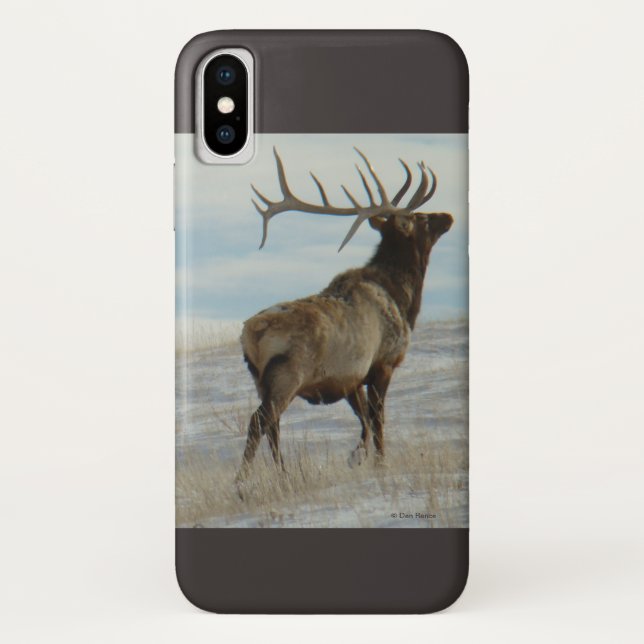 E58 Bull Elk "Lucky 13" Case-Mate iPhone Case (Back)