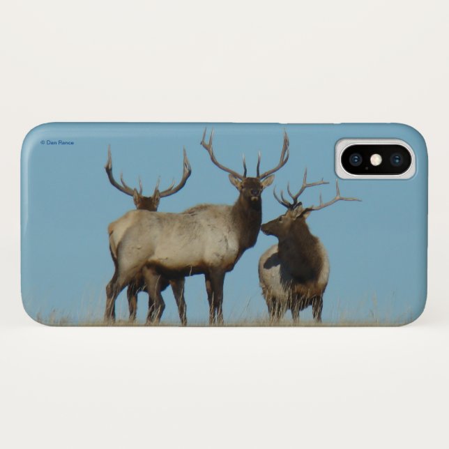 E60 Bull Elk Skylined Case-Mate iPhone Case (Back (Horizontal))
