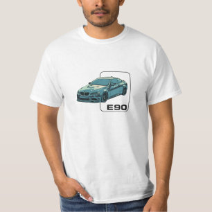 E90 M3 BMW Design - Green T-Shirt