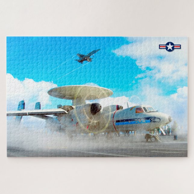 E-2C HAWKEYE (20x30 inches) Jigsaw Puzzle (Horizontal)