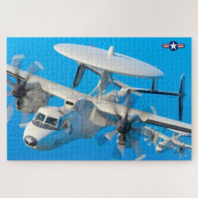 E-2C HAWKEYE (20x30 inches) Jigsaw Puzzle (Horizontal)