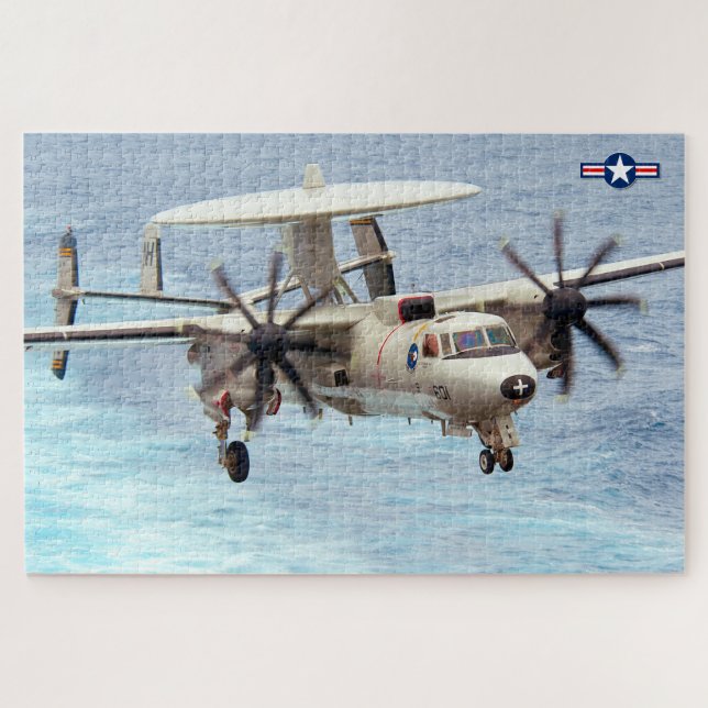 E-2C HAWKEYE (20x30 inches) Jigsaw Puzzle (Horizontal)