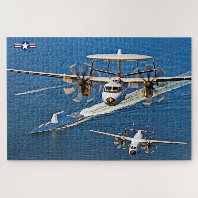 E-2C HAWKEYE (20x30 inches) Jigsaw Puzzle (Horizontal)