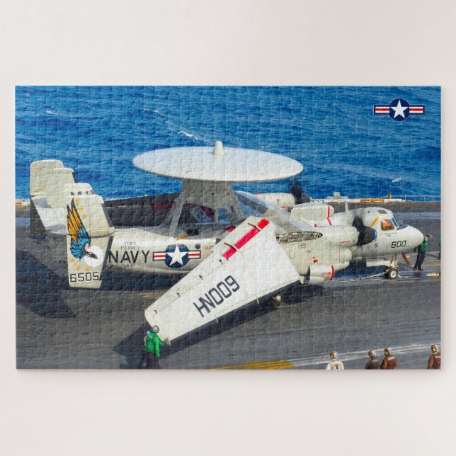 E-2C HAWKEYE (20x30 inches) Jigsaw Puzzle (Horizontal)