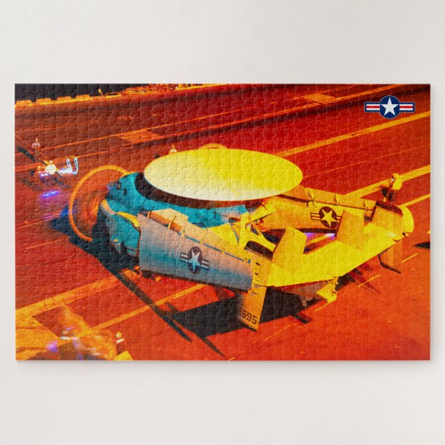 E-2D ADVANCED HAWKEYE (20x30 inches) Jigsaw Puzzle (Horizontal)
