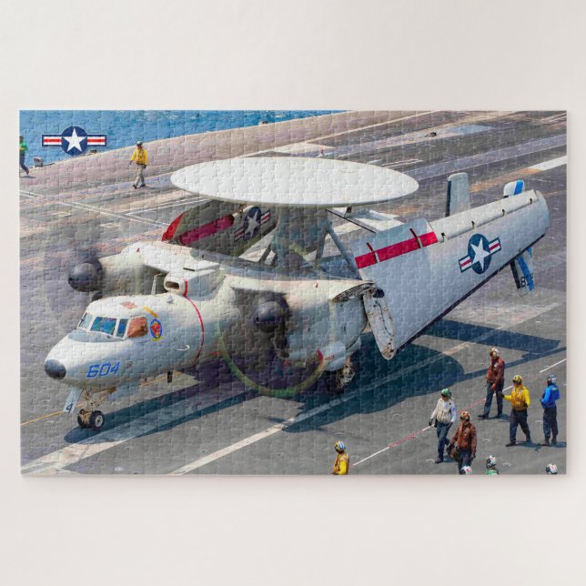 E-2D ADVANCED HAWKEYE (20x30 inches) Jigsaw Puzzle (Horizontal)