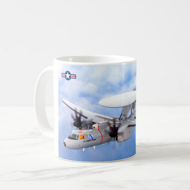 E-2D ADVANCED HAWKEYE COFFEE MUG (Front Left)