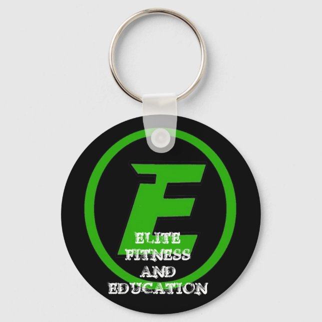 E 33  , ELITE FITNESS  EDUCATION, ELITE FIT... KEY RING (Front)