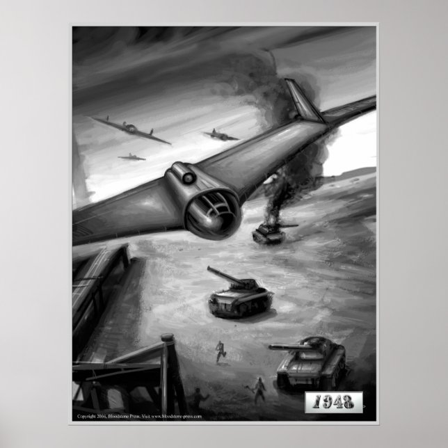 E-555 Bombing Run Poster (Front)