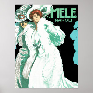 E. A. Mele ~ Women in White Poster