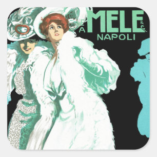 E.A. Melle and Co. ~ Napoli Square Sticker
