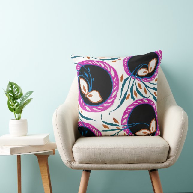  E. A. Séguy Art Nouveau , Botanical Pattern   Cushion (Chair)