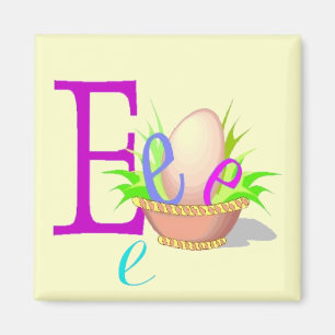 E - Alphabet Magnet