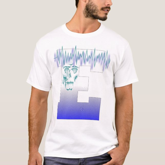 E and Skull T-Shirt (Front)