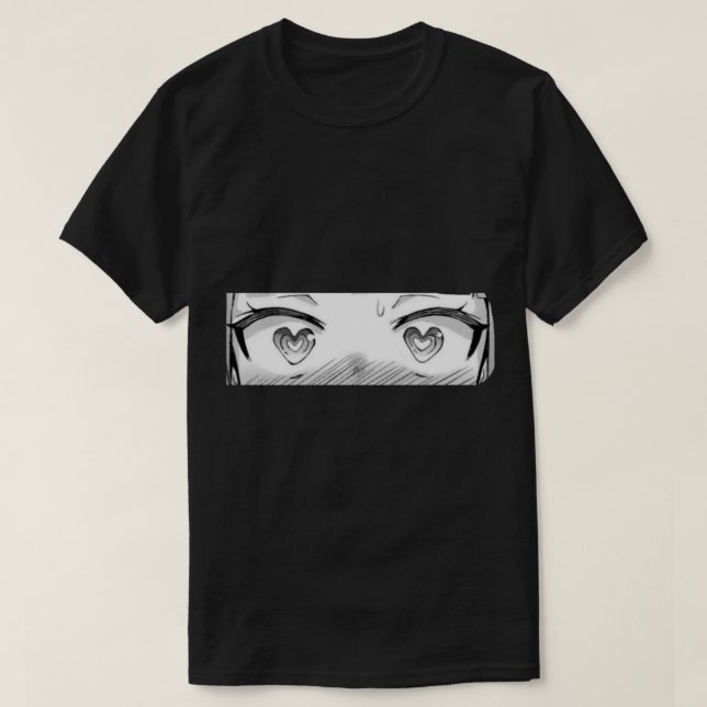 E:\AnhgocUpZZ\Ahegao eyes allergy  .png T-Shirt (Design Front)