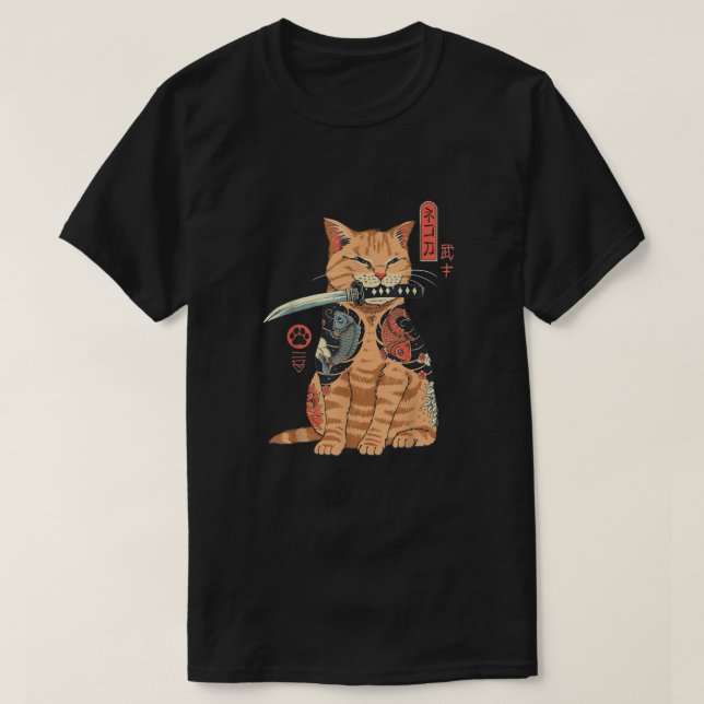 E:\AnhgocUpZZ\Cat Neko Catana Anime Art For Women  T-Shirt (Design Front)