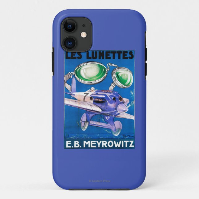 E.B. Meyrowitz Flying Goggles Advertisement Case-Mate iPhone Case (Back)