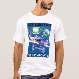 E.B. Meyrowitz Flying Goggles Advertisement T-Shirt