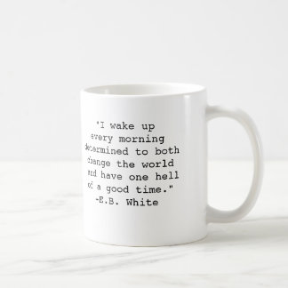 E.B. White Quote Mug