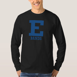 E-Bands Mens/Womens Black Long Sleeve T-Shirt