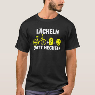 E Bike Sayings – Electric Battery Bicycle T-Shirt