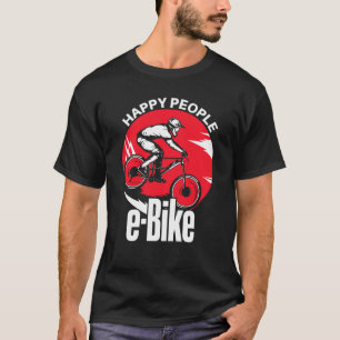E Biker  E Bike Saying I Love E Biking T-Shirt