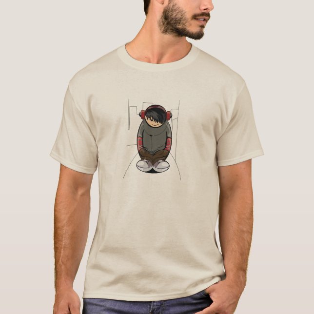 e-boy small design T-Shirt (Front)