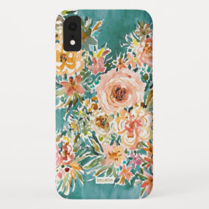 E-BULLIENCE Lush Floral iPhone XR Case