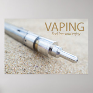 E-cig and vaping poster
