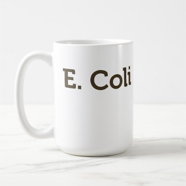 E. coli Happens Coffee Mug (Left)
