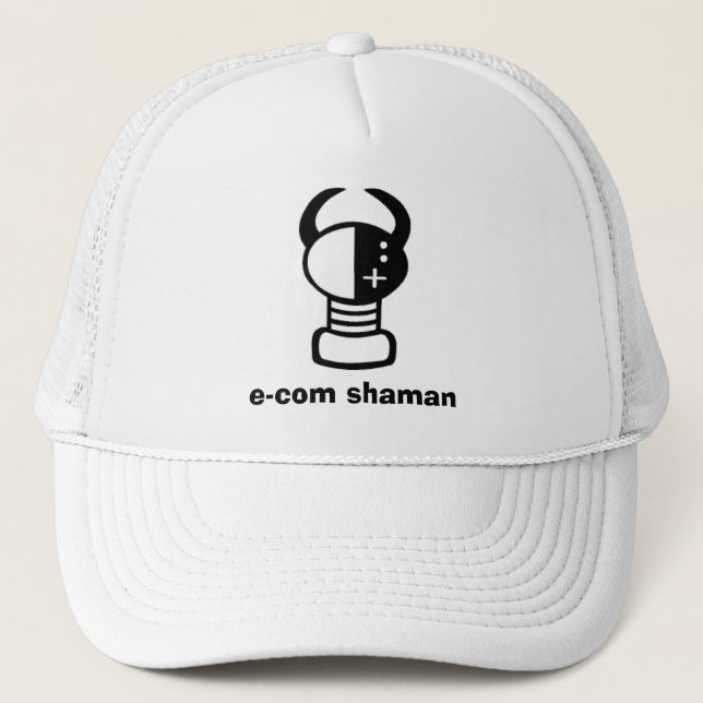 e-com shaman trucker hat (Front)