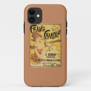 E. Debray Champagne Advertisement Poster iPhone 11 Case