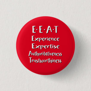 E-E-A-T SEO Acronym 3 Cm Round Badge