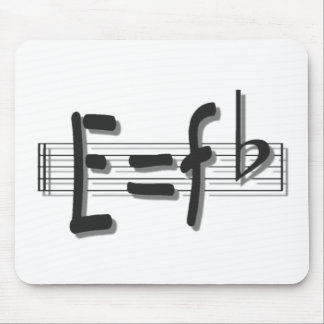 e eq F flat FOR UPLOADwhitewith shadow PNG Mouse Mat