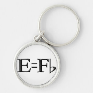 e=f flat kechain key ring