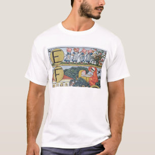 E-F,from an Alphabet based on Nursery Rhymes T-Shirt