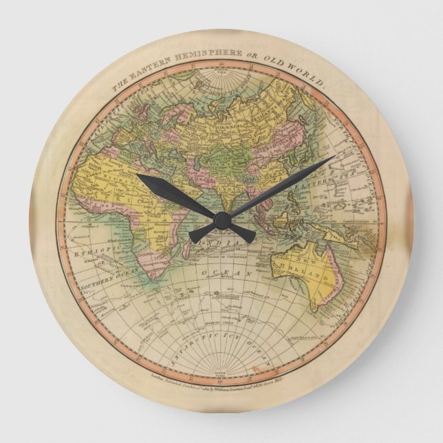 E. Hemisphere. Large Clock (Front)