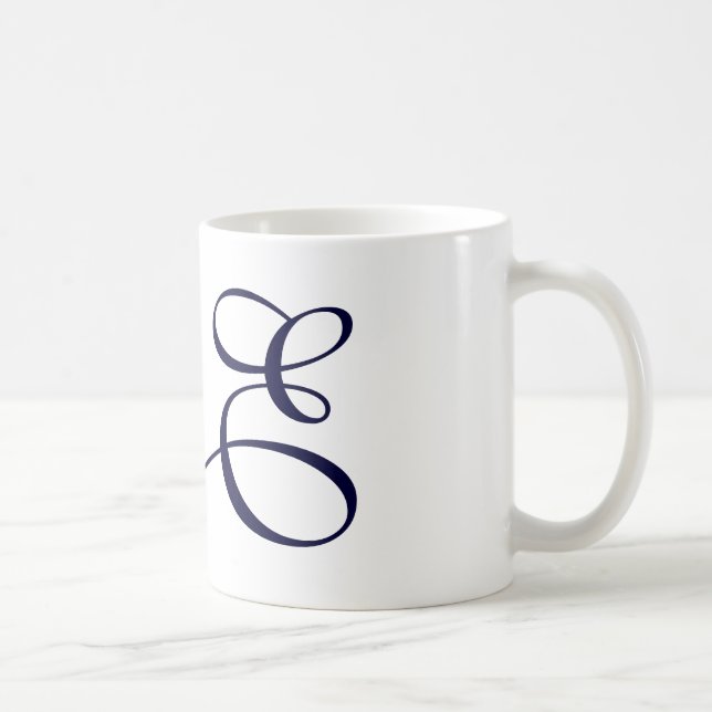 E initial mug (Right)