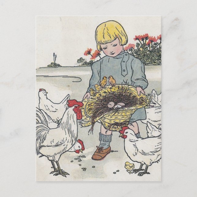 E is an egg postcard (Front)