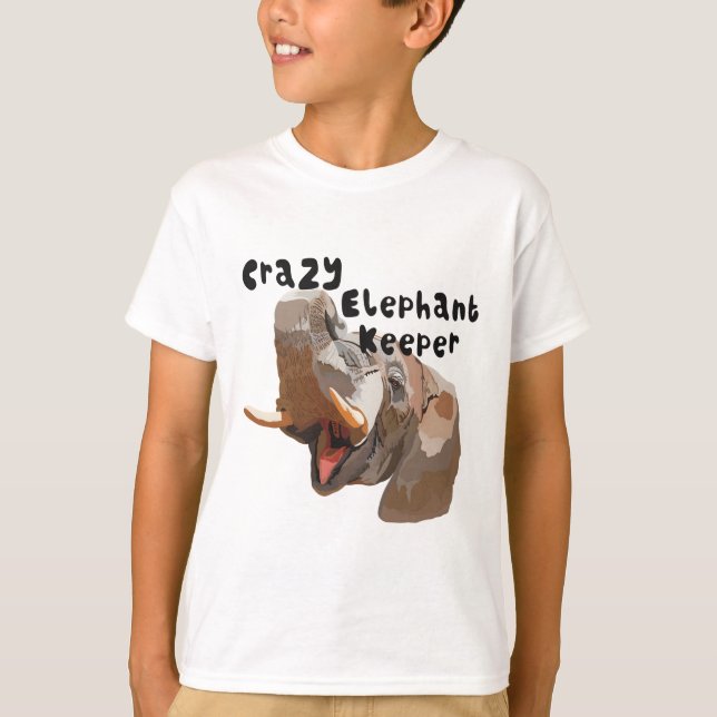 E is for Elephant  T-Shirt (Front)