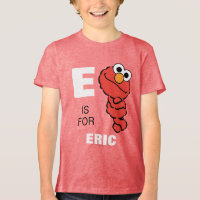 E is for Elmo | Add Your Name