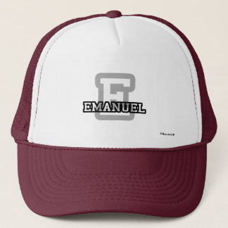 E is for Emanuel Trucker Hat