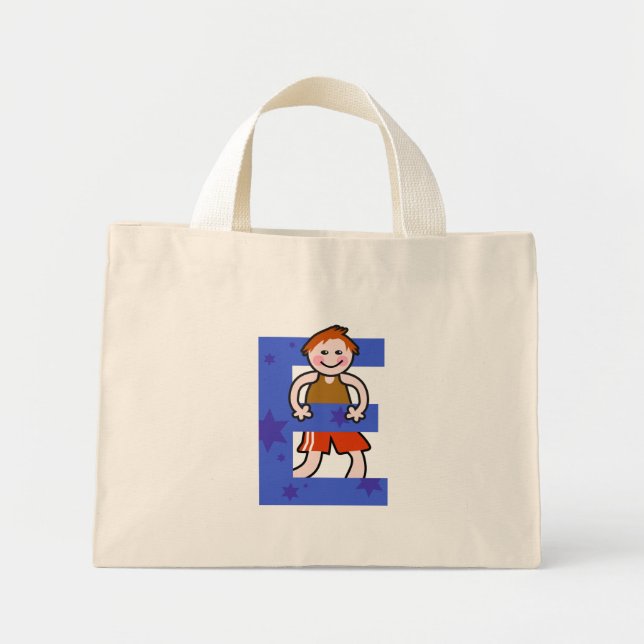 E is for mini tote bag (Front)
