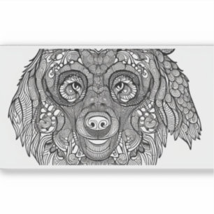 E.J. Gold Bear Face Removable Vinyl