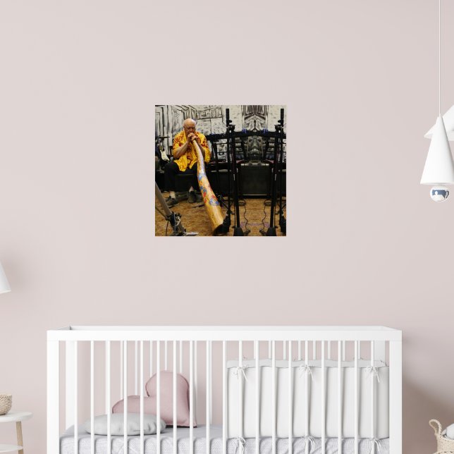 E.J. Gold Didgeridoo Protective  Poster (Nursery 2)